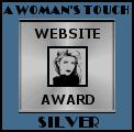 Winner of the Womans Touch Silver Award